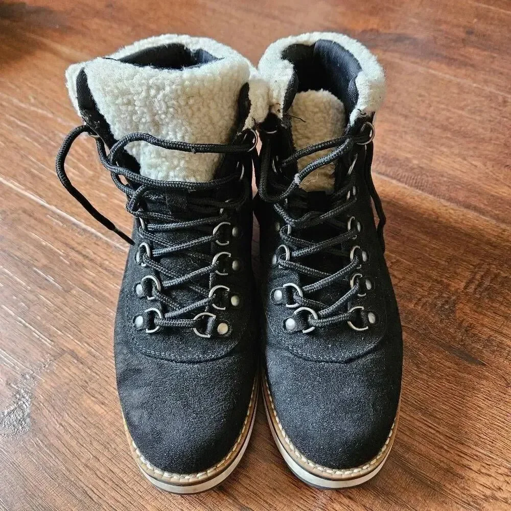 White Mountain Cozy Faux Shearling Booties